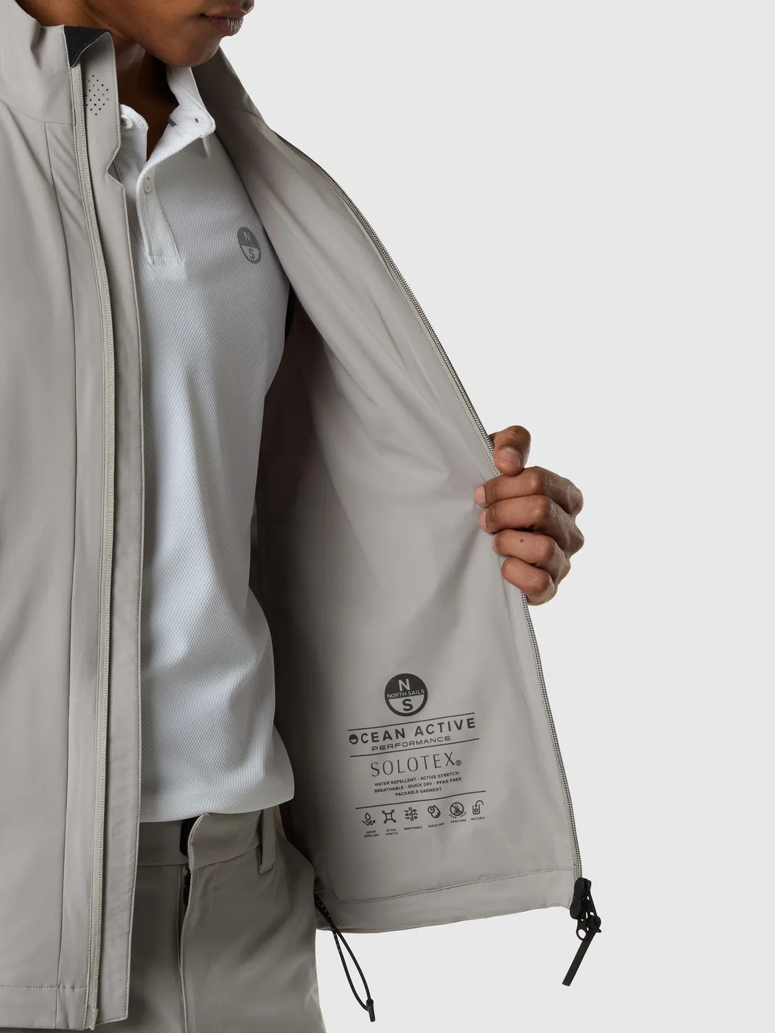 North Sails Mistral Packable gilet homme pliable léger