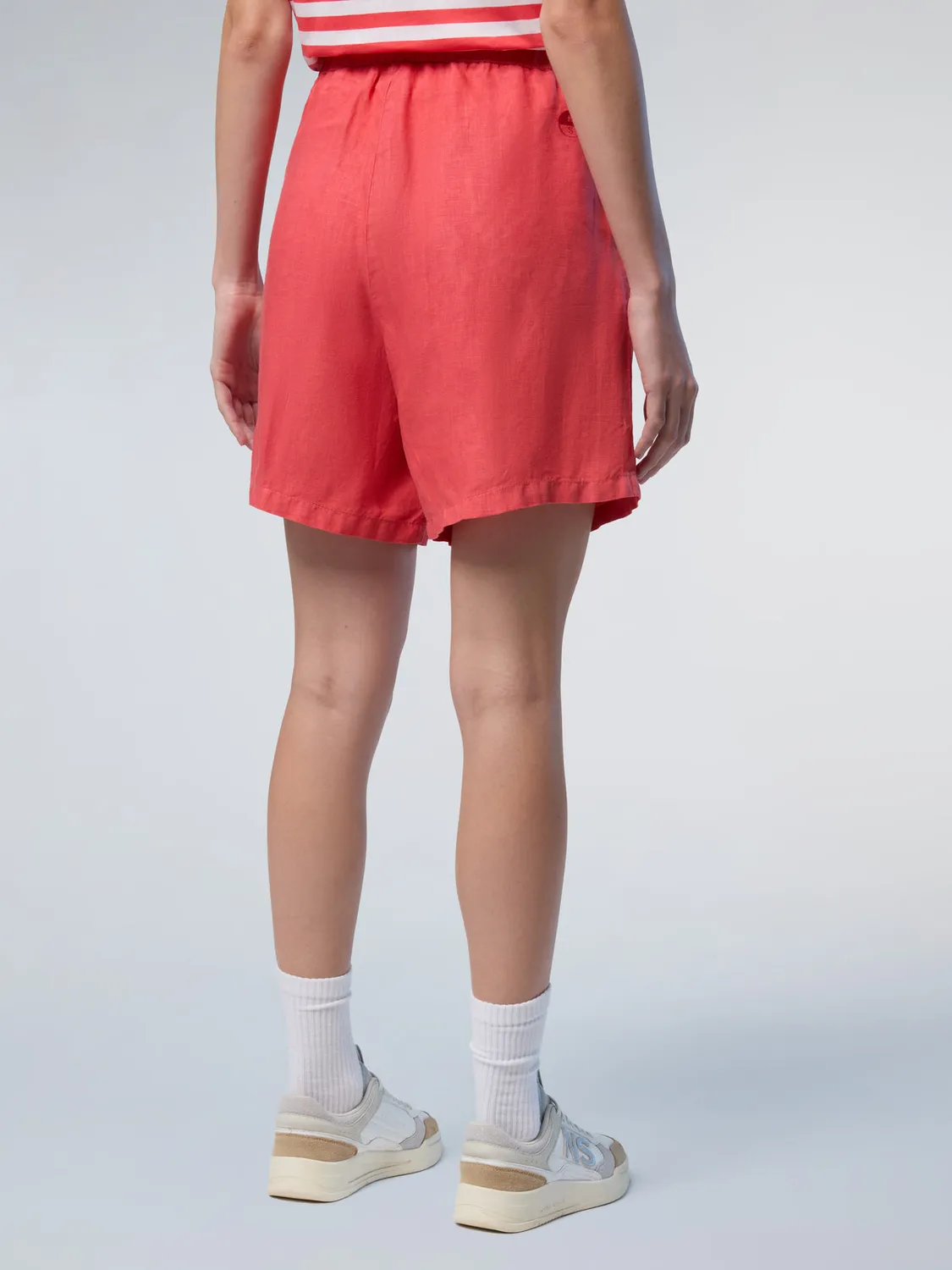 North Sails short large lin taille haute European Flax