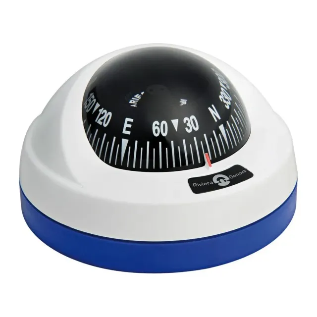 Riviera Aries compas bateau 65 mm noir