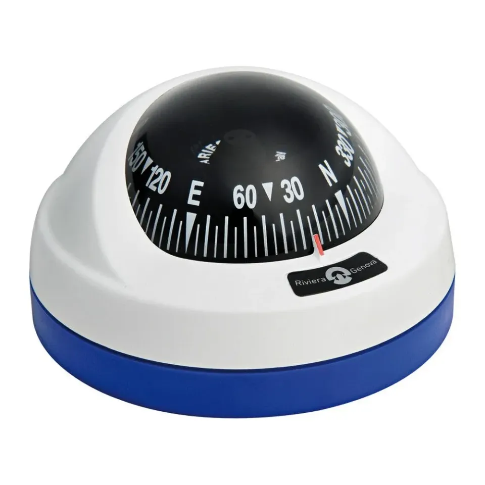 Riviera Aries compas bateau 65 mm noir