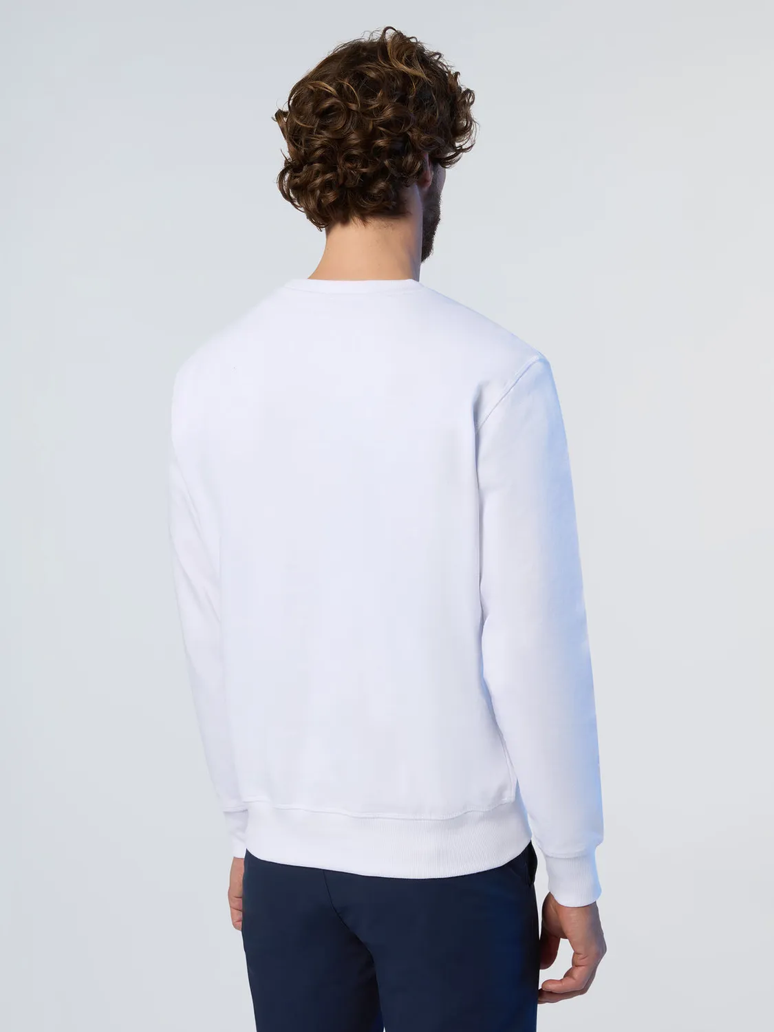 North Sails Patch sweat homme coton bio