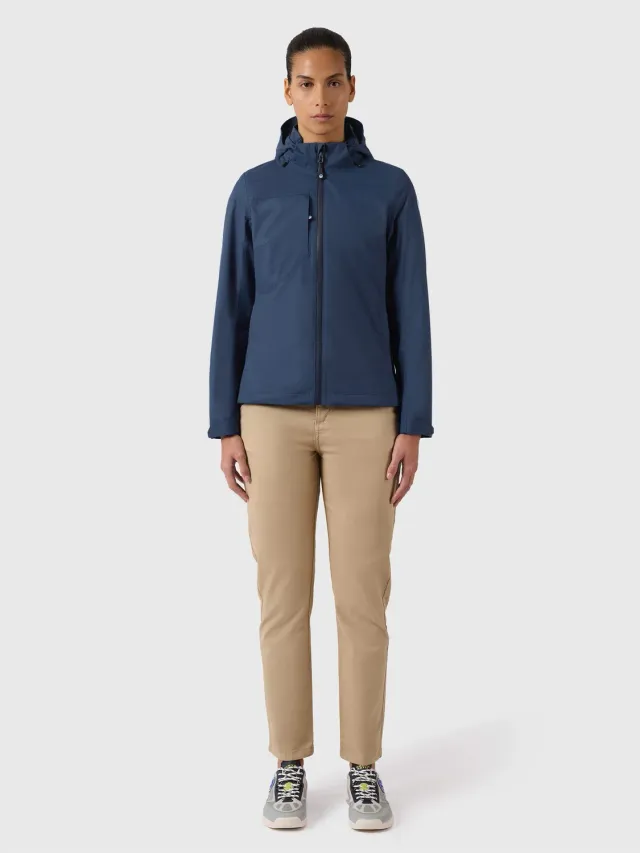 North Sails Leeward veste femme marine coupe-vent