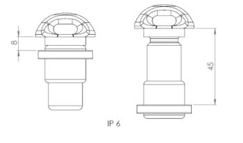 Ino Block Ino-Padeye pontet cadène aluminium