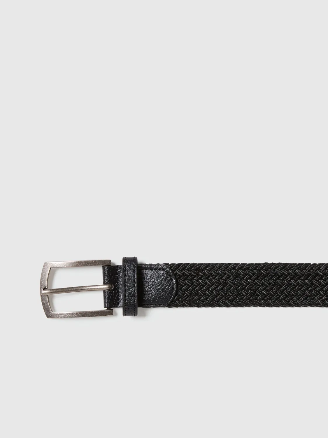 North Sails ceinture tressée extensible beige taille unique