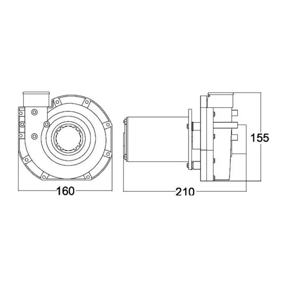 Tecma MAC11 pompe broyeur WC marin 24 V