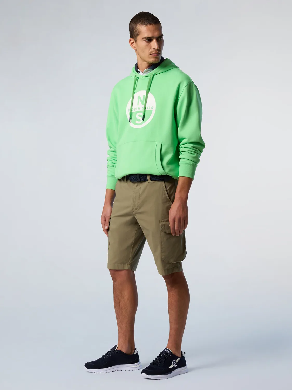 North Sails sweat capuche maxi logo coton bio