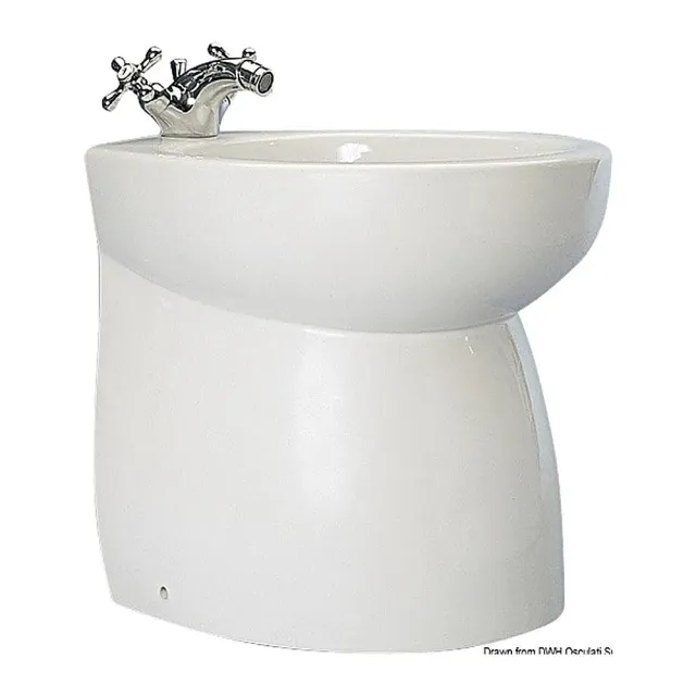 Osculati Blue Wave Silent bidet céramique chanfrein