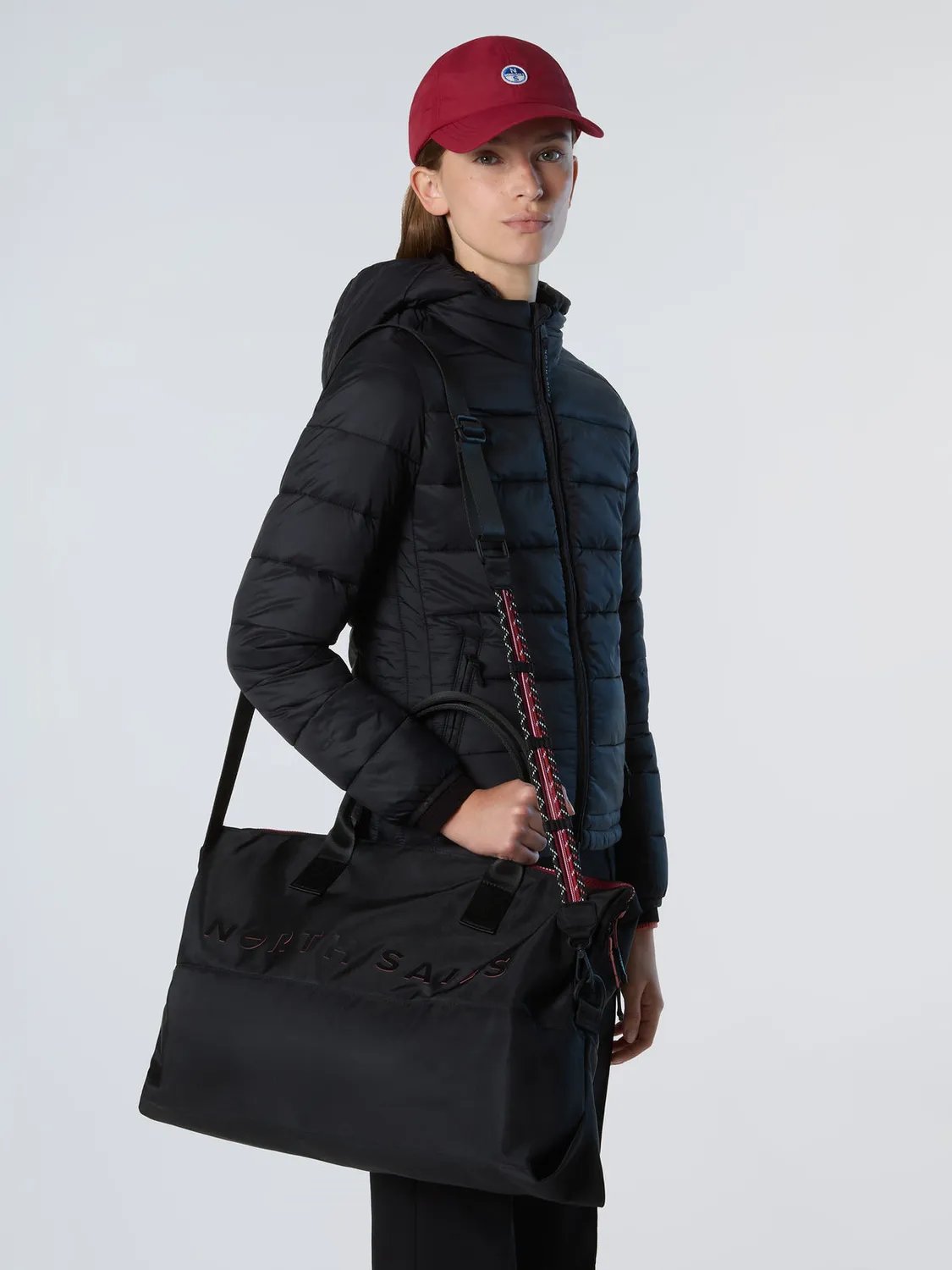 North Sails Sac Tote Bag Brillant Zippé Spacieux