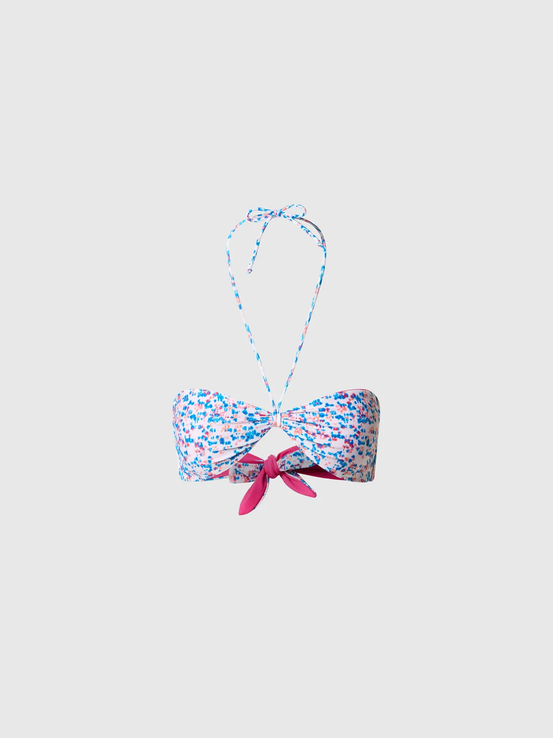 North Sails Haut bikini bandeau réversible nylon