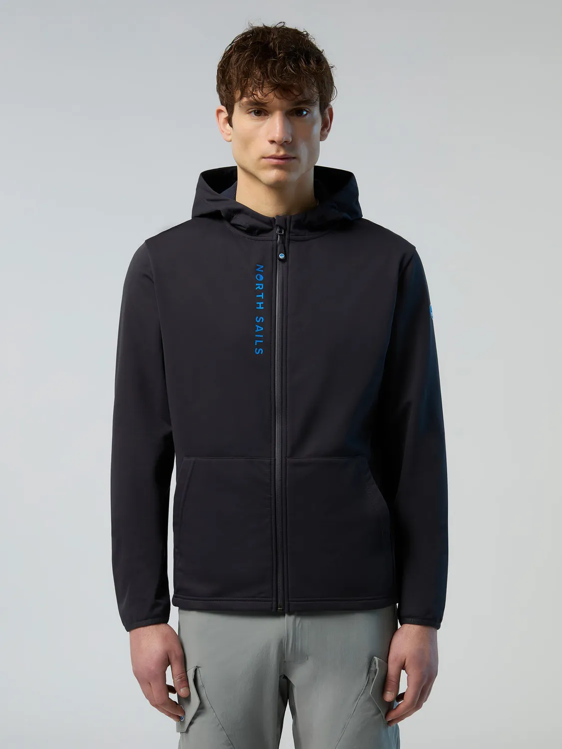 North Sails SoftShell+ hoodie zippé micropolaire