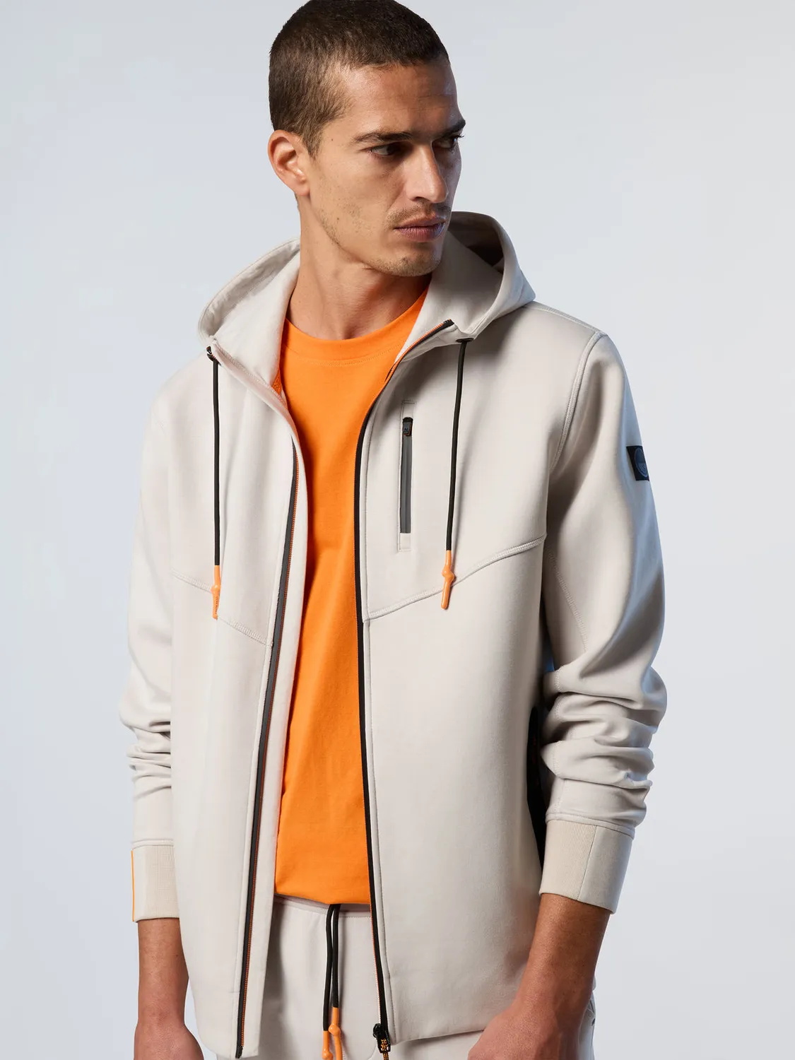 North Sails Sweat zip capuche interlock poches etanches