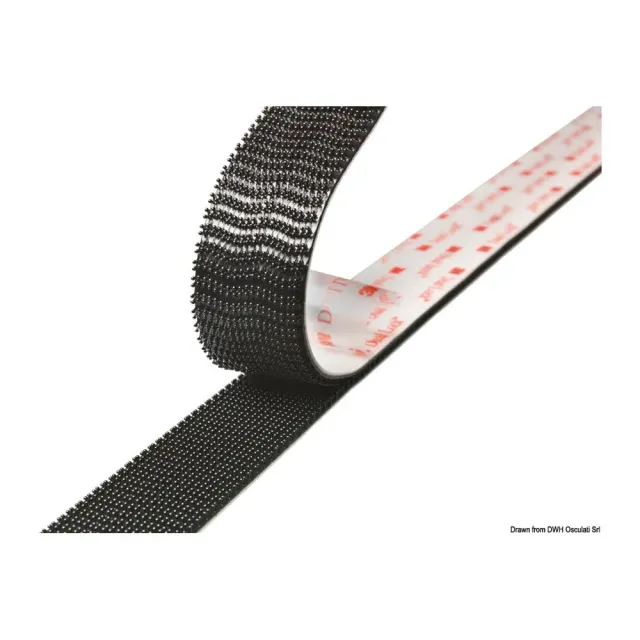 3M Dual Lock bande noire 25 mm x 46 m lot 45 auto-agrippante