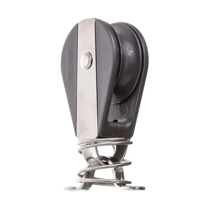 RWO 38 Macro R7327 poulie simple debout ressort 10mm