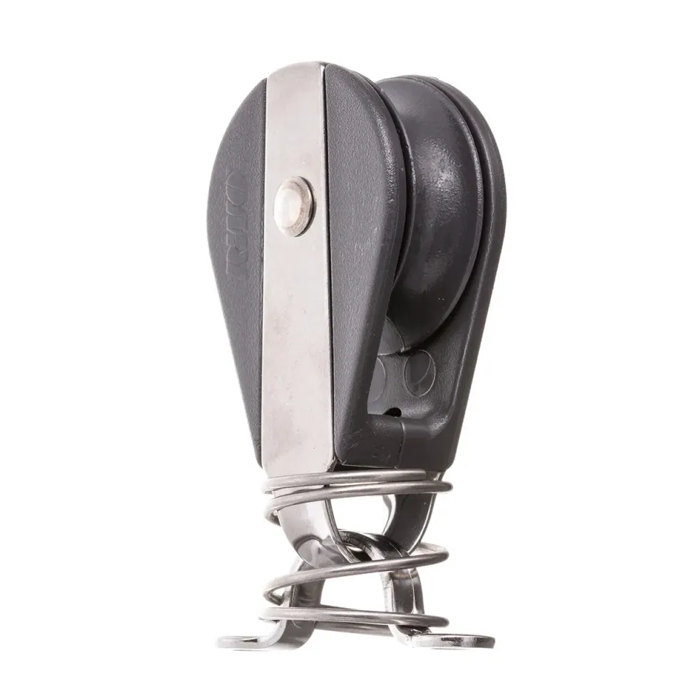 RWO 38 Macro R7327 poulie simple debout ressort 10mm