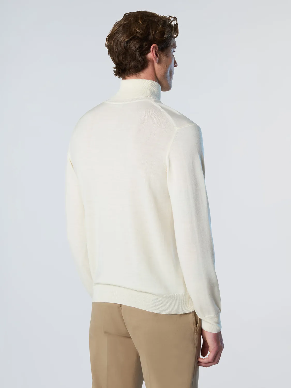 North Sails pull col roulé 100% laine mérinos