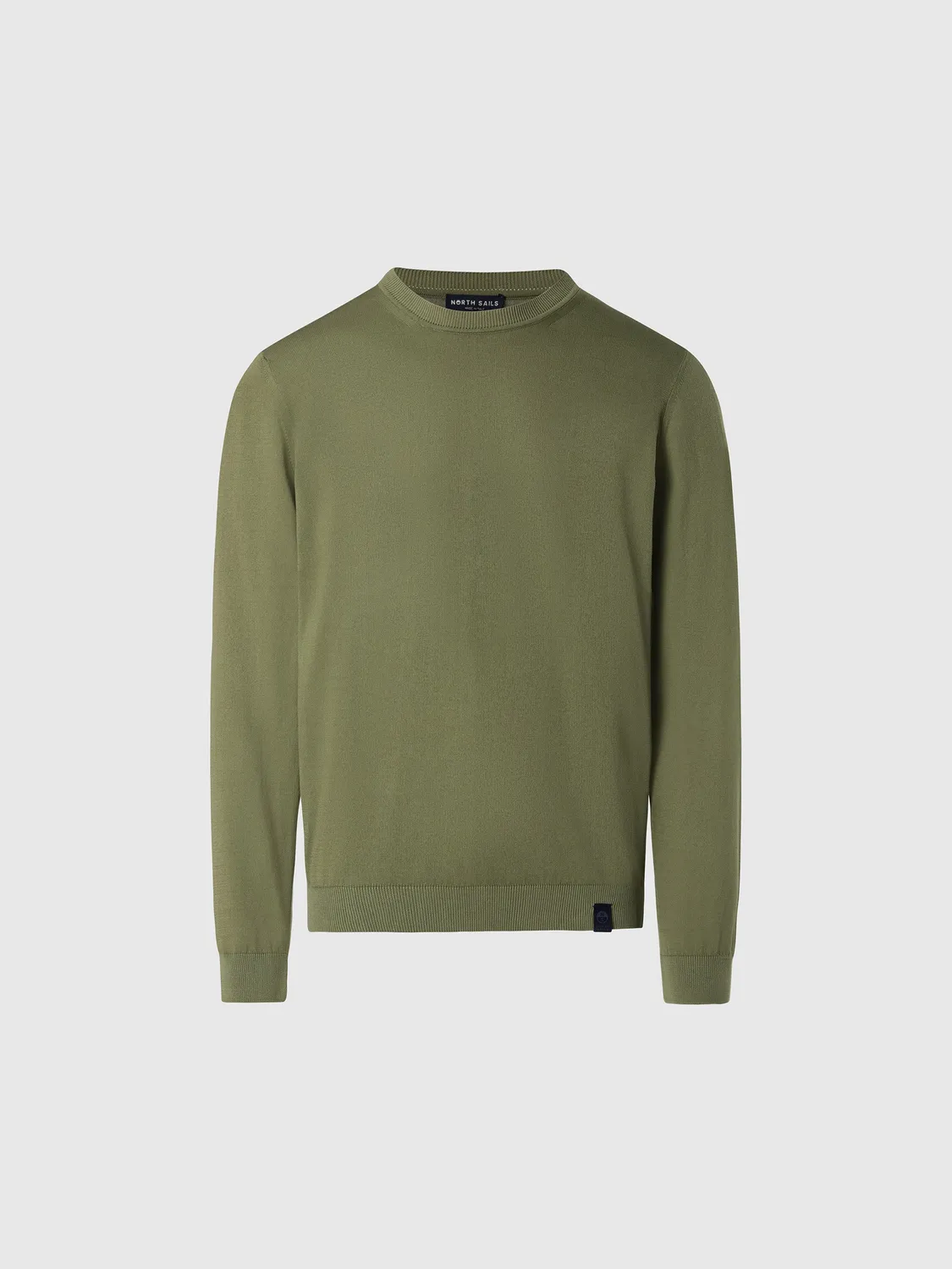 North Sails Logo pull homme vert marine