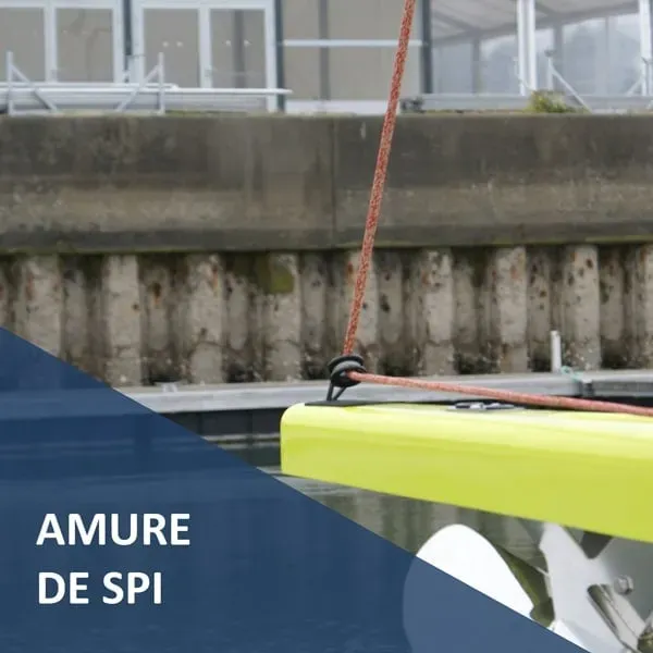 Ino Block Croisière Côtière amure de spi cordage oeil épissé
