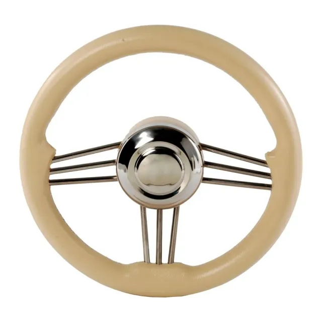 Osculati barre à roue inox crème 350 mm