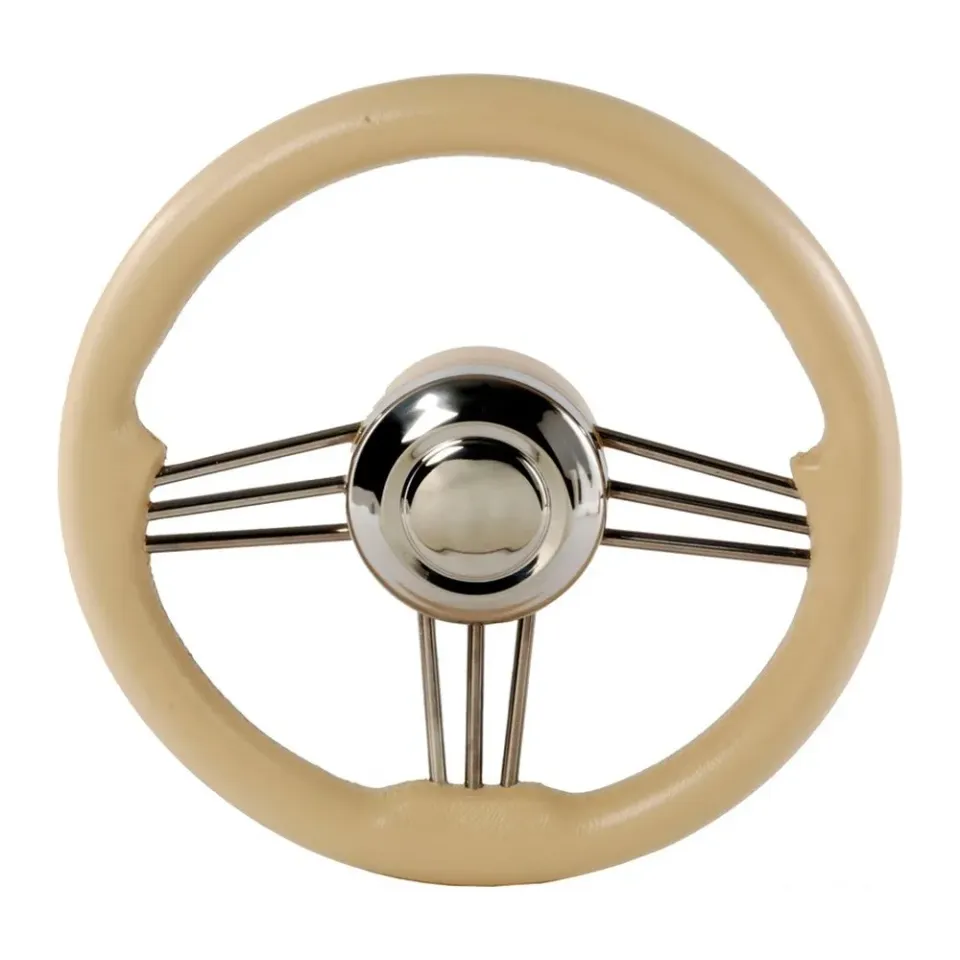 Osculati barre à roue inox crème 350 mm