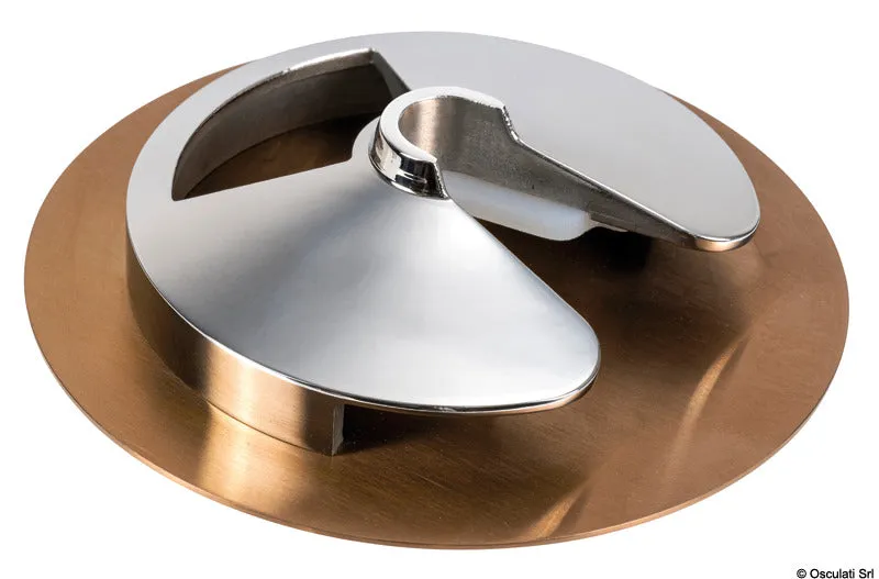 easysea porte-verre inox bronze pour verre à pied