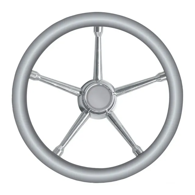 Osculati volant de barre gris inox 350 mm polyuréthane
