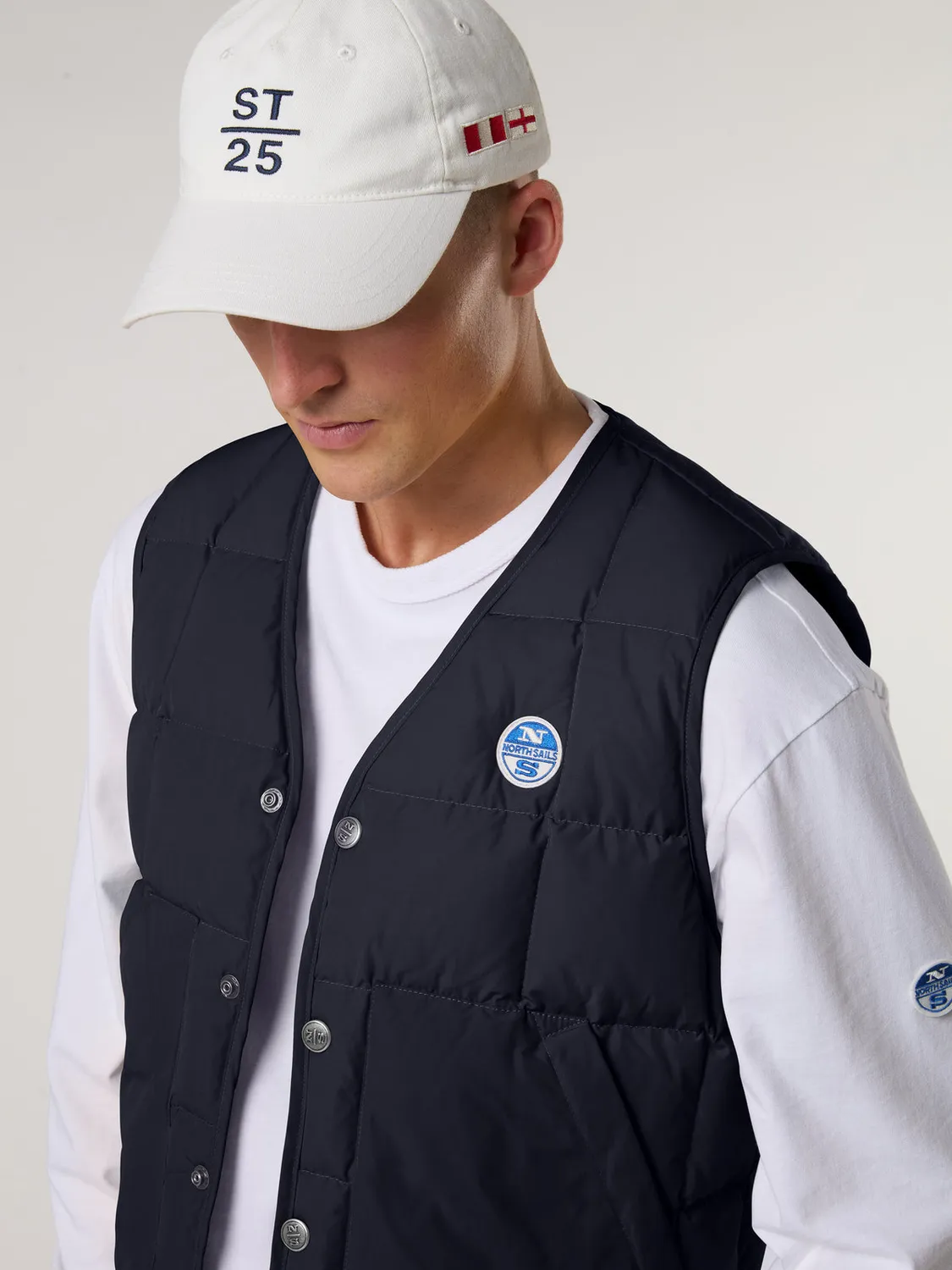 North Sails Harbor Vest gilet matelassé duvet