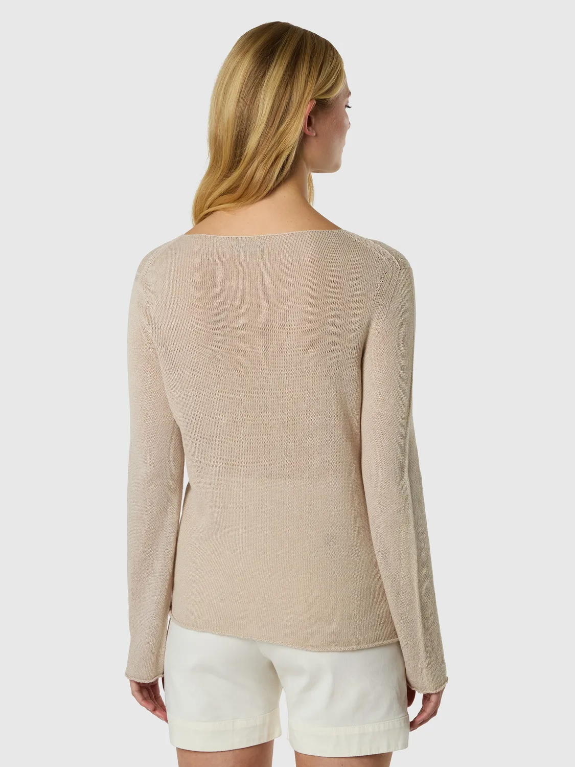 North Sails Seamless pull col bateau femme sans coutures