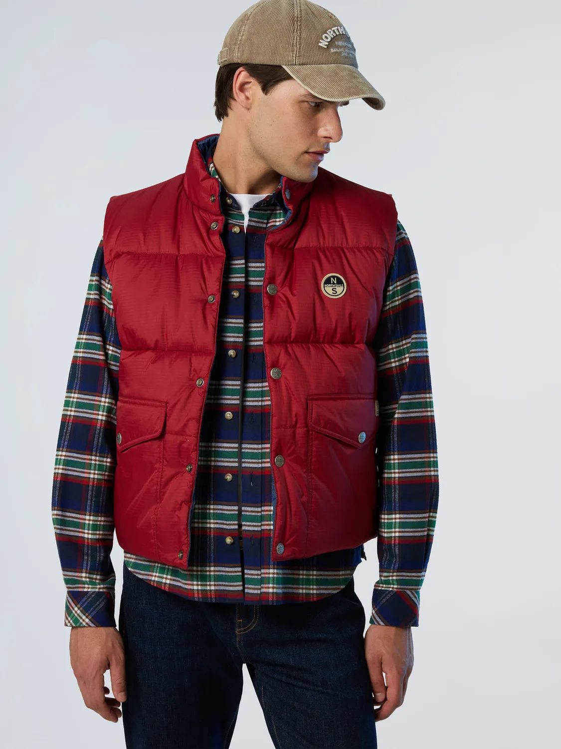 North Sails Shot gilet réversible recyclé