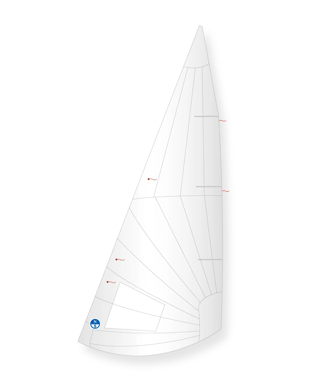 North Sails Interlake V11 foc régate Dacron rapide