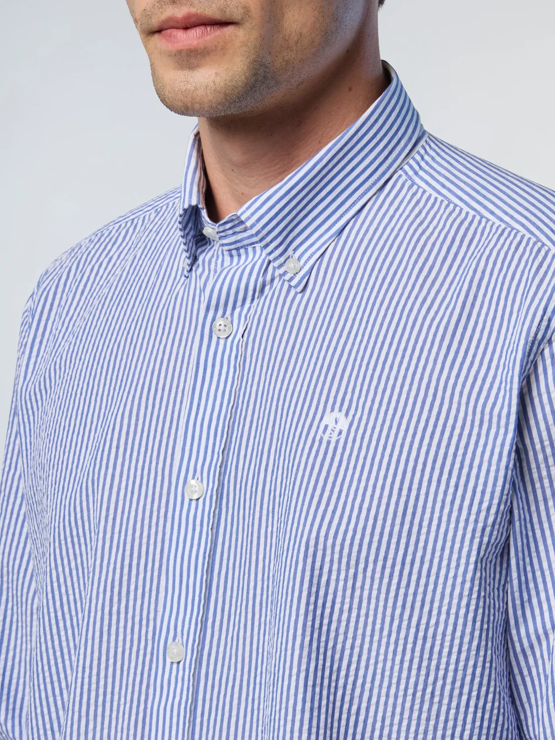 North Sails Chemise rayée seersucker homme Combo 2 regular