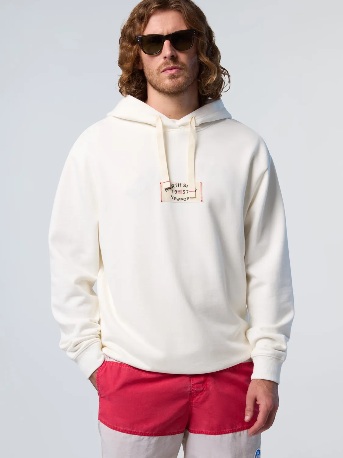 North Sails hoodie Newport patch coton bio