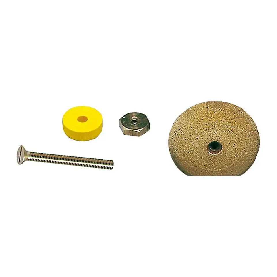 Osculati plaque masse bronze réservoir carburant