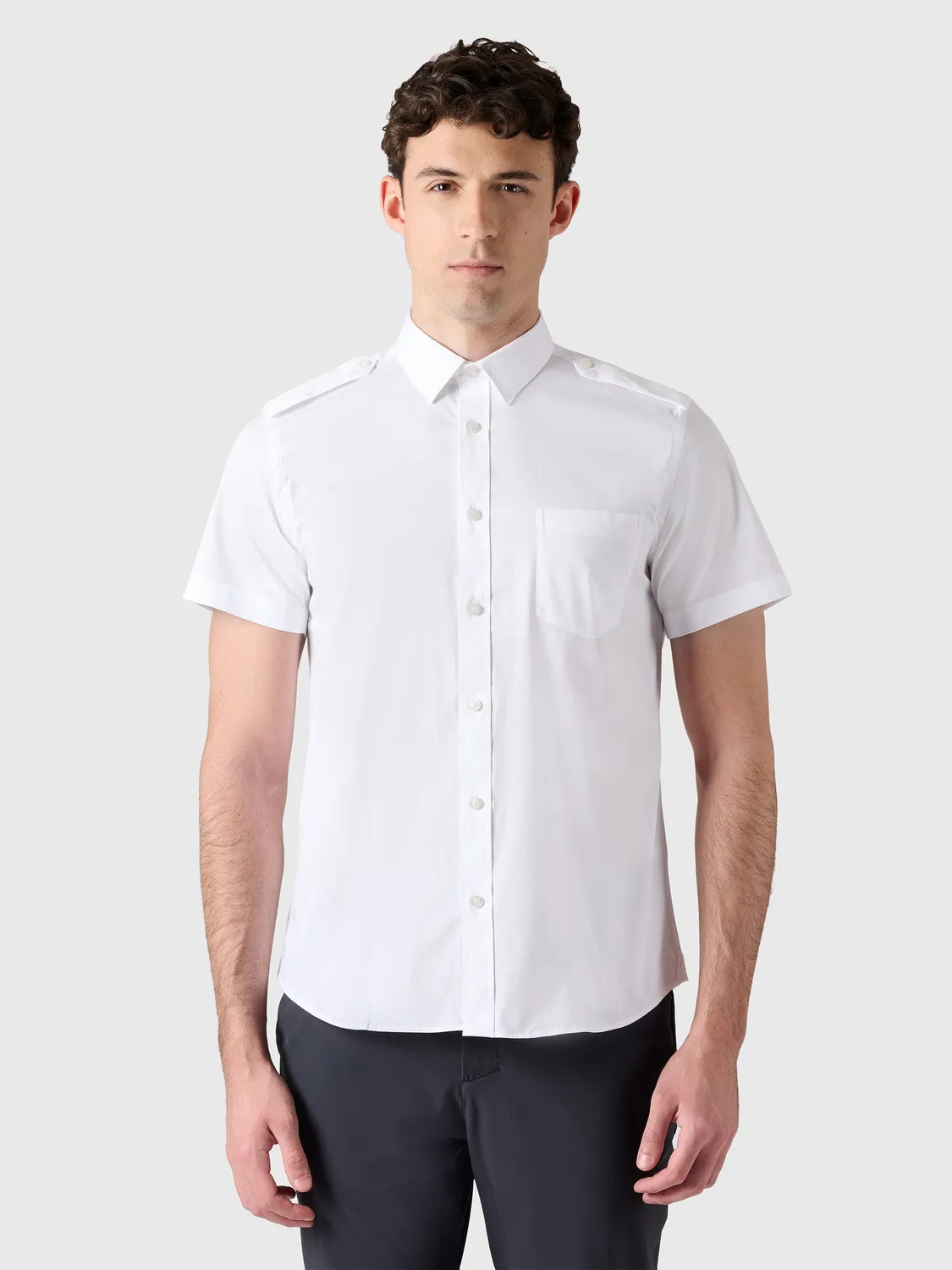 North Sails Epaulette chemise manches courtes homme