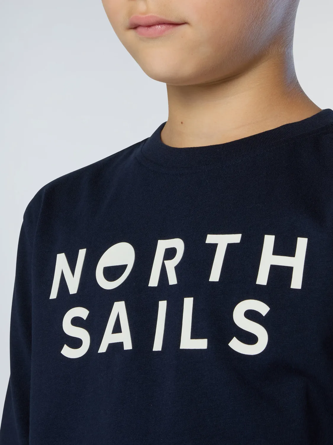 North Sails t-shirt enfant manches longues logo