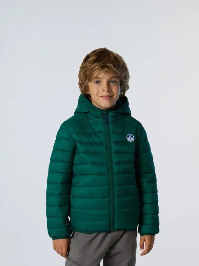 North Sails Explorer Doudoune enfant capuche nylon recyclé