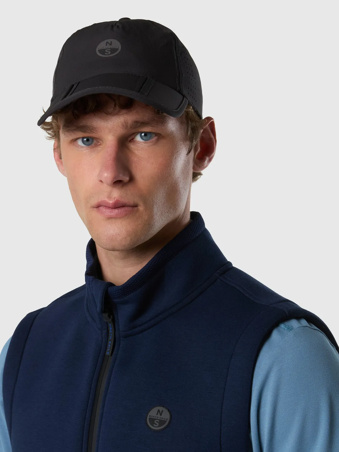 North Sails casquette baseball nylon bleu windward