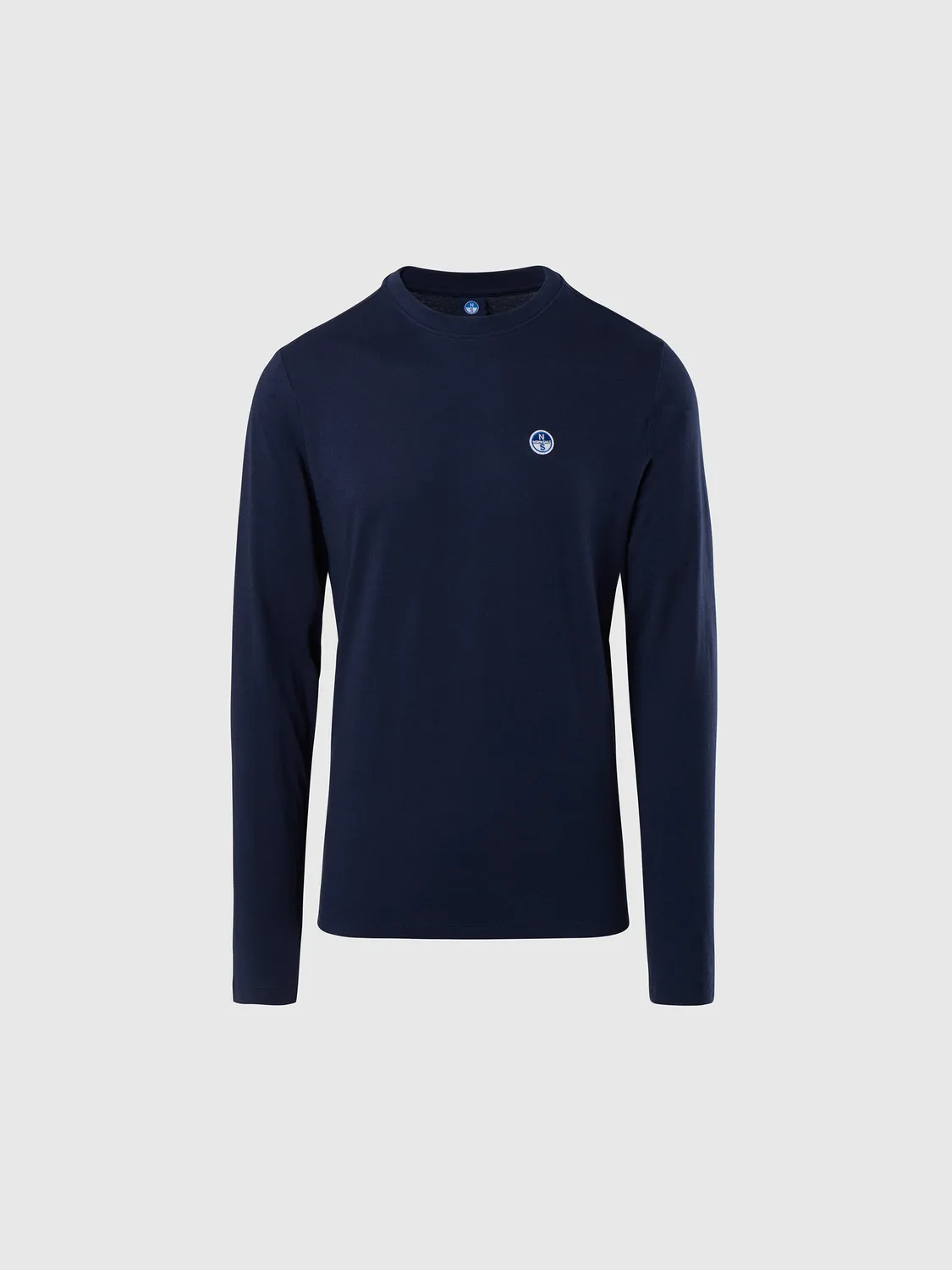 North Sails t-shirt manches longues patch logo homme