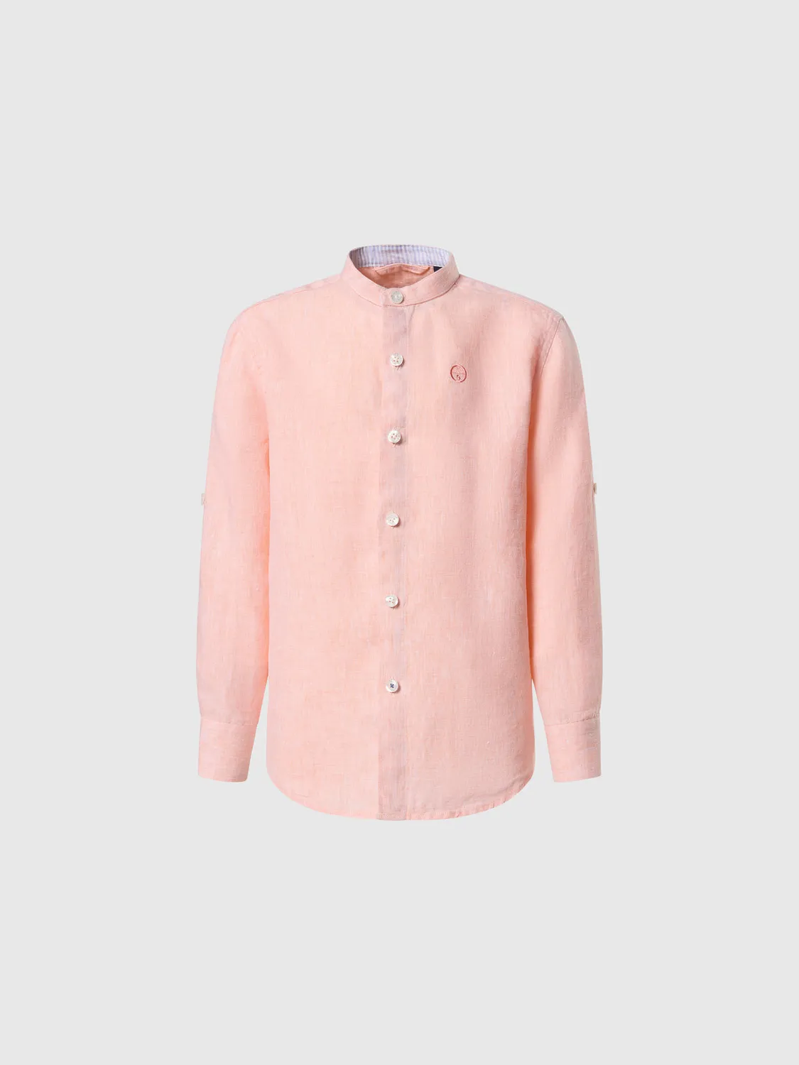 North Sails chemise enfant col mandarin lin européen