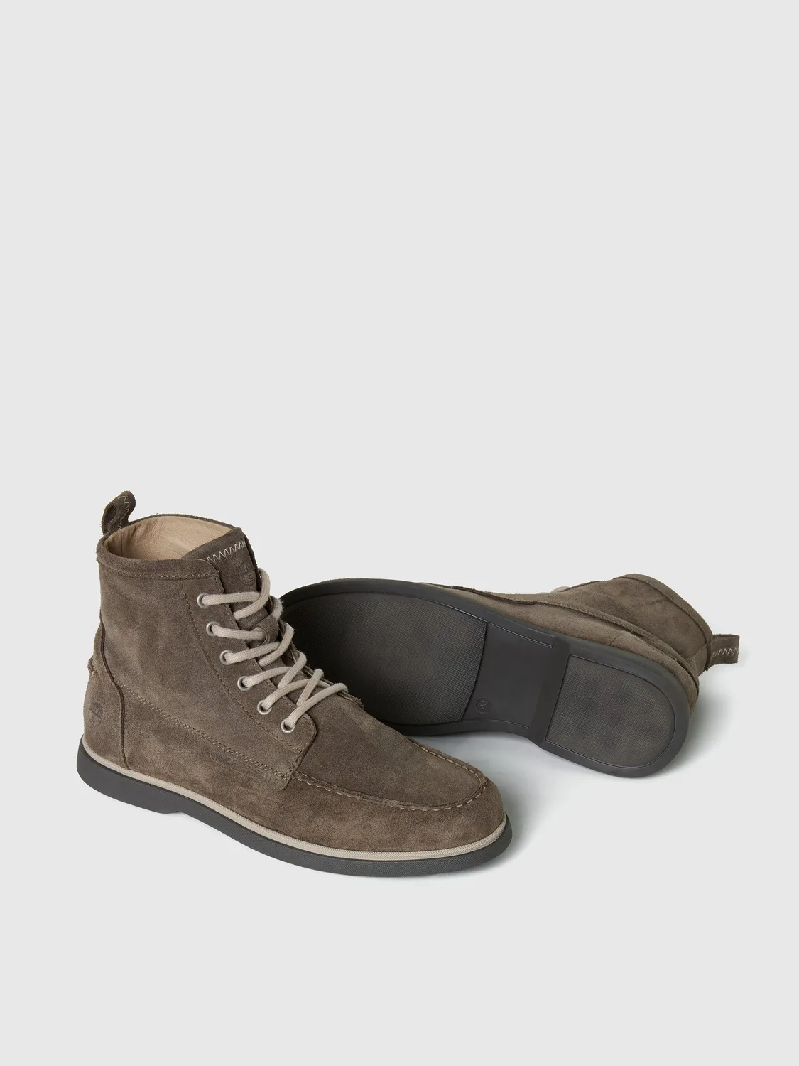 North Sails Suede Deck Boot chaussures bateau suède taupe