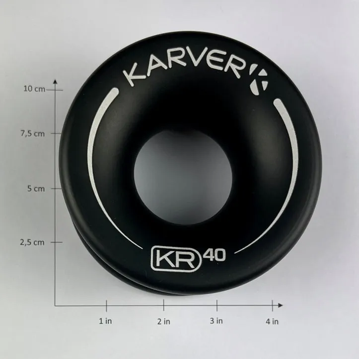 Karver KR KR40 anneau faible friction aluminium