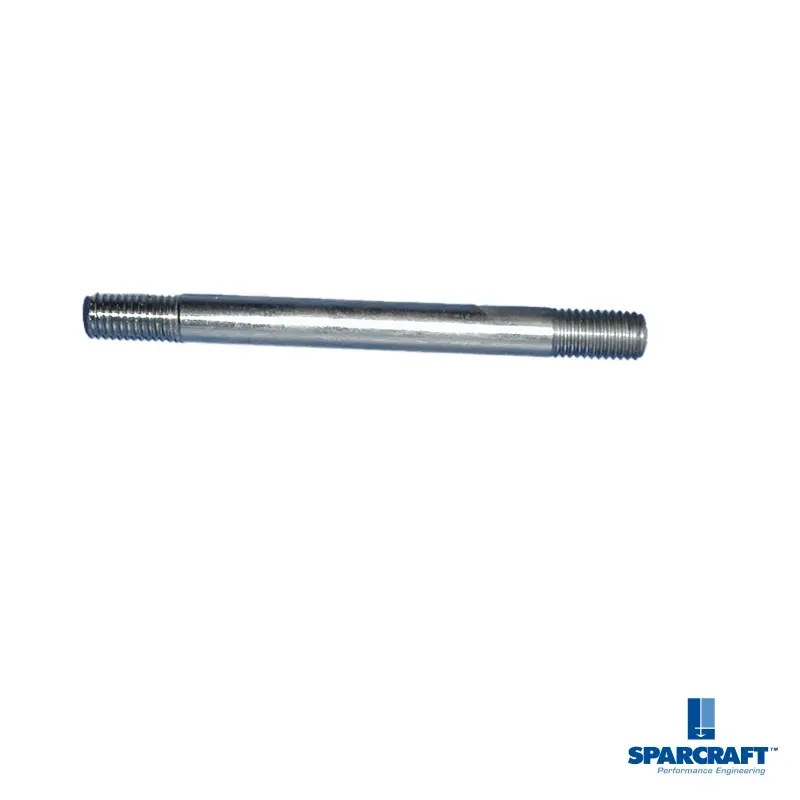 Sparcraft S137 axe fileté inox Ø10 mm double filetage
