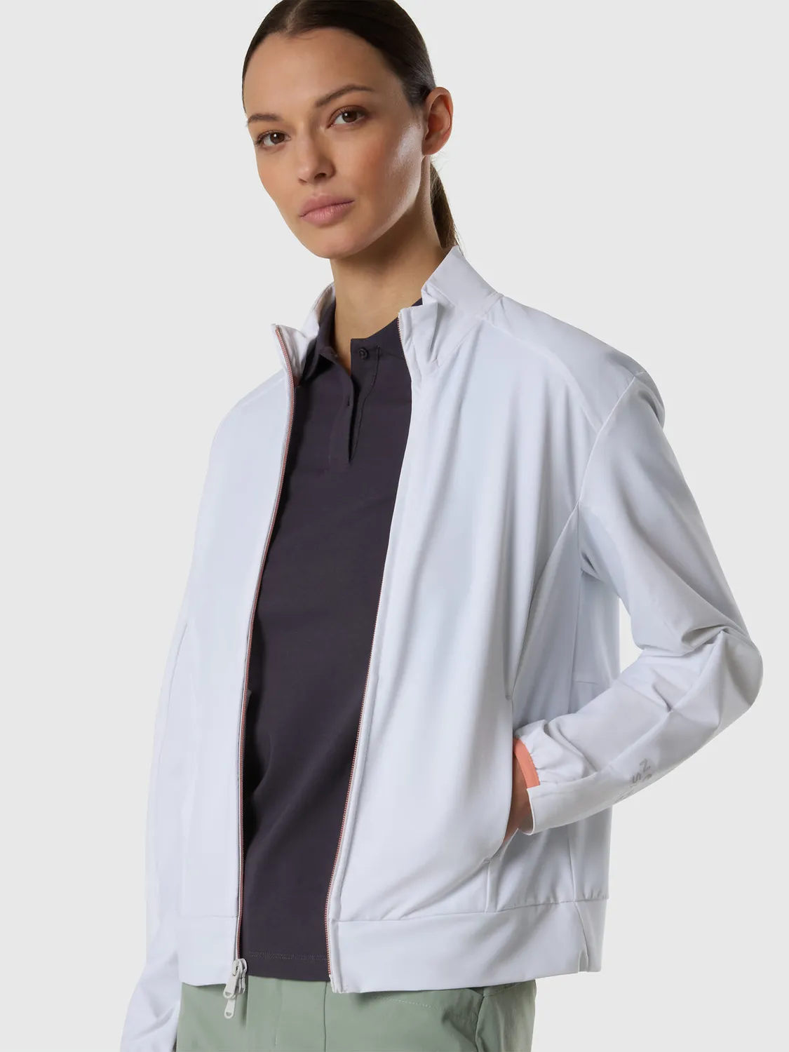 North Sails sweat zippé pliable nylon stretch