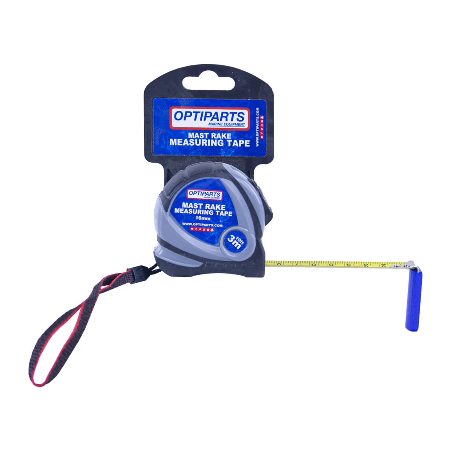 Optiparts EX1480 mètre ruban quête 3 m