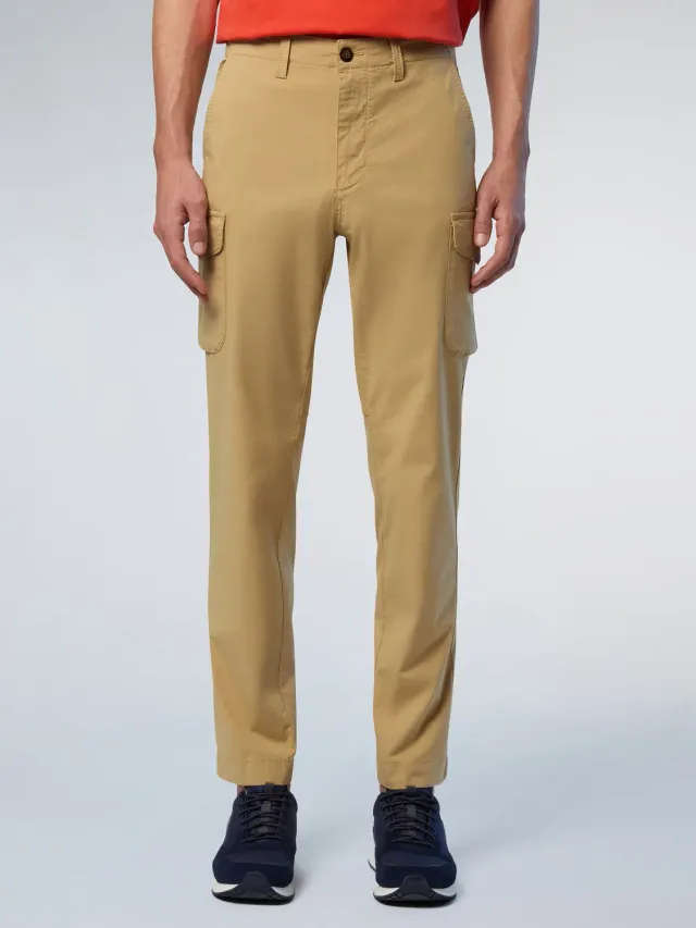 North Sails America pantalon cargo coton bio