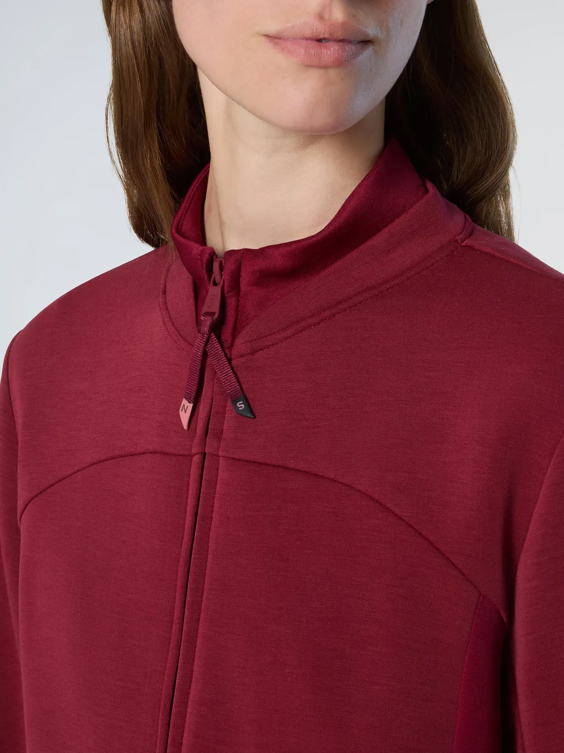 North Sails Sweat Scuba col montant zippé
