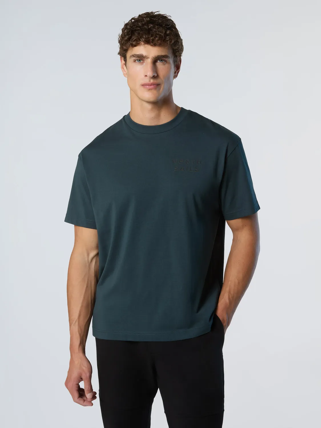 North Sails T-shirt imprimé graphique coton bio