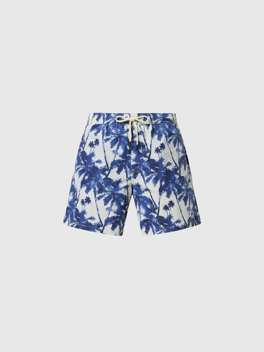North Sails short de bain imprimé délavé nylon recyclé