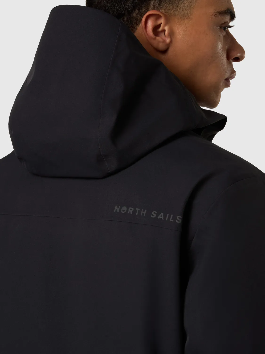 North Sails 3-in-1 Storm Trench veste noire modulaire