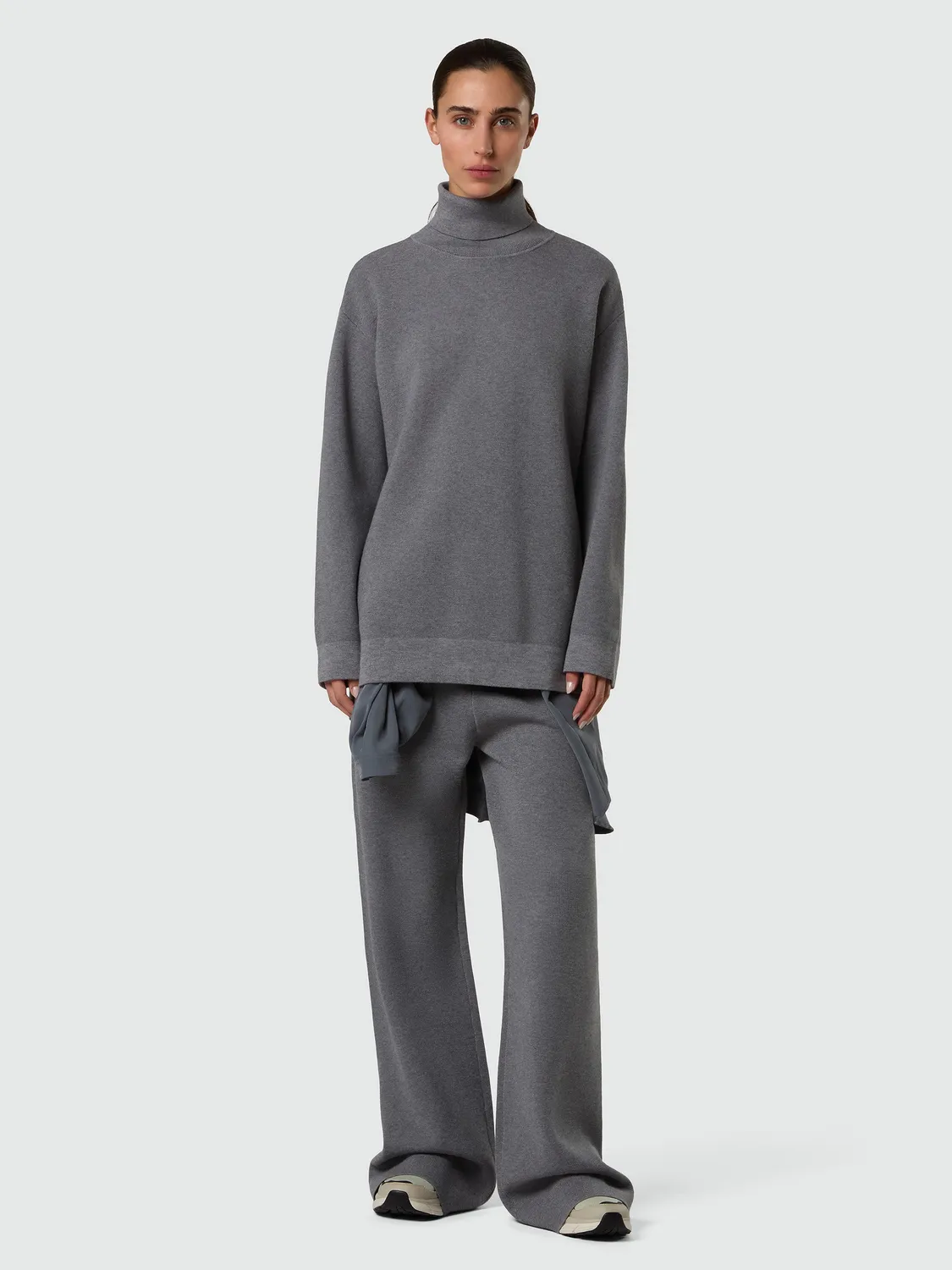 North Sails Milano pantalon maille femme gris