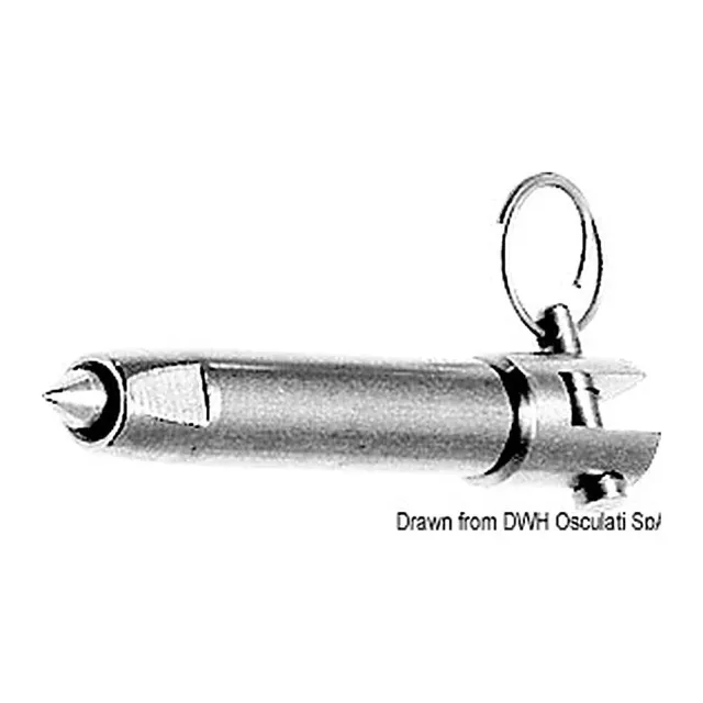 Osculati embout à fourche Parafil 9 mm inox 316